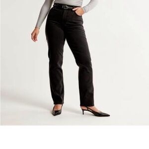 Chic Black High-Waisted Pants